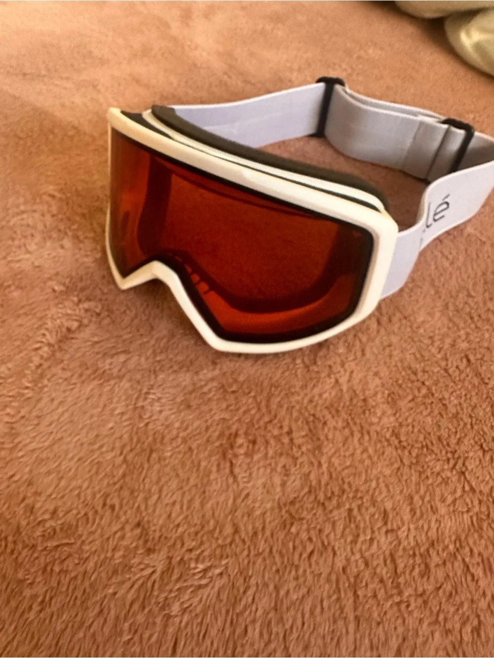 Bolle ski goggles white UV protection